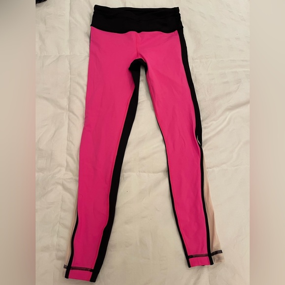 Lululemon color block leggings - Picture 2 of 8